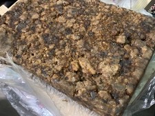 Organic African Black Soap from Ghana - 100 w/coconut oil, cocoa butter shea