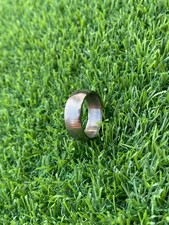 Unique Damascus Steel Wedding Band Ring - Unique Gift for Him