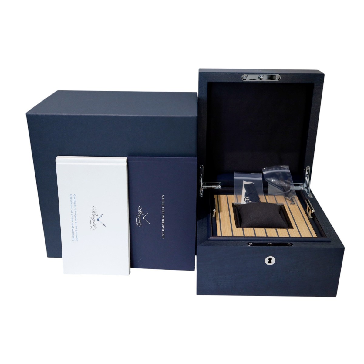 Breguet Marine Chronograph 5527BB/Y2/5WV blue Dial image 6