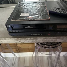 NEC N925U Video Cassette Recorder 4 Head Tested W/ Original Box Manual Read