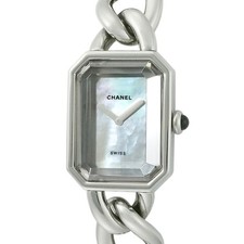 Chanel Premiere L Size H1064 White Shell Dial Quartz Ladies Watch #054