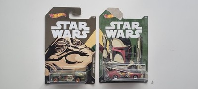 Hot Wheels 2er Star Wars Boba Fett/Jabba the Hutt Modellauto 1:64 Mattel Neu/OVP