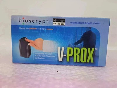 Bioscrypt / L-1 IDENTITY 881-01342-13R V-PROX, A, R Fingerprint Reader NEW