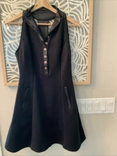 NWOT Calliope T-Back Golf Dress Black Women's Size Medium Tennis Pickleball