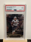 Panini Select 2019 Concourse Tom Brady #1 PSA 9 New England Patriots Football