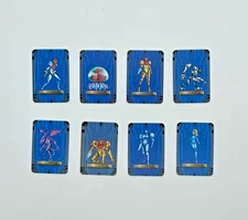 Set of 8 Metroid Dread Amiibo EMII OLED Samus 