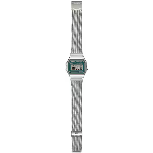 CASIO CLASSIC Series A158WEM-3JF Digital Unisex Green Dial