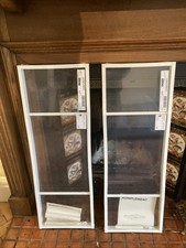 2 IKEA White Komplement Wardrobe Rail Sections 100x35cm- Still boxed  NO RESERVE