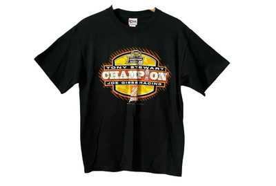 Tony Stewart Mens Chase Authentics 2005 NASCAR Champion Black T-Shirt Medium