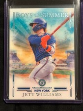 Jett Williams 2025 Boys of Summer Blue Parallel #88/99 - New York Mets