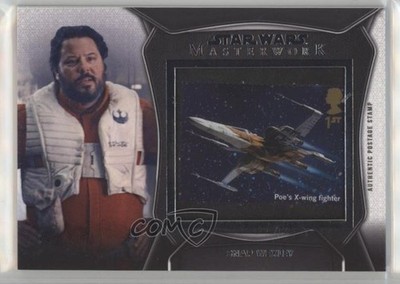 2021 Topps Star Wars Masterwork Royal Mail Stamps Snap Wexley #SC-SW 0a3