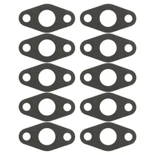 10Pcs Turbo Gasket, Turbo Oil Drain Return Gasket Excellent Sealing Paper Hig...