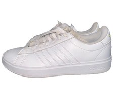 Adidas Grand Court 2.0 Shoes Womens Size 6 Off-White Sneakers Cloudfoam Comfort