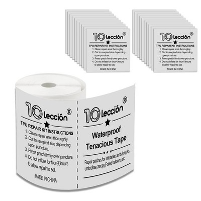 TPU Repair Kit for Air Mattresses, Pools, Bounce Houses, Tents & Inflatables