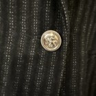 Fundamental Things Women’s Vintage Black Wool Striped Blazer Size 18 — photo 3