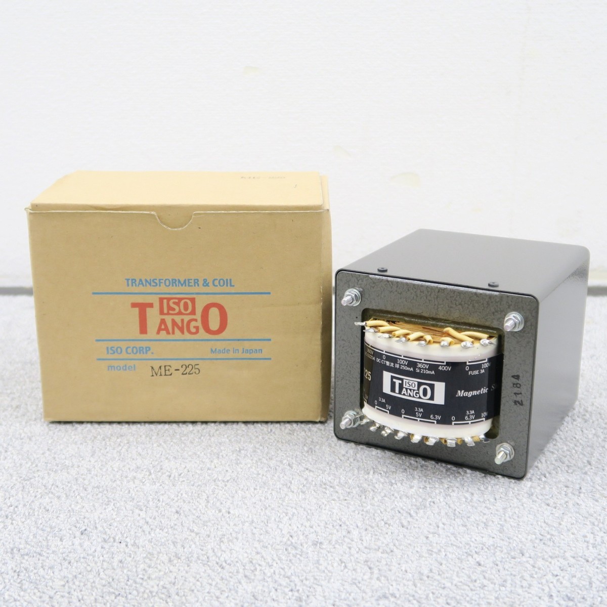 TANGO 電源トランス ME-225 Yahoo!オークション タンゴ - 1個 A-4