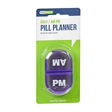 Pill Planner Daily Am Pm 1 Count By Ezy Dose