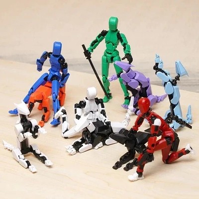 Titan13, Dummy 13, T13 Action Figure,Toy Robot, 3D Printed