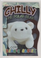 1999 Ty Beanie Babies Series 4 & Buddies Chase Orange Chilly the Polar Bear 0b3