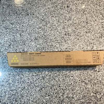 342308 New Genuine Ricoh Savin Lanier Yellow Toner for IM C2500H C2000