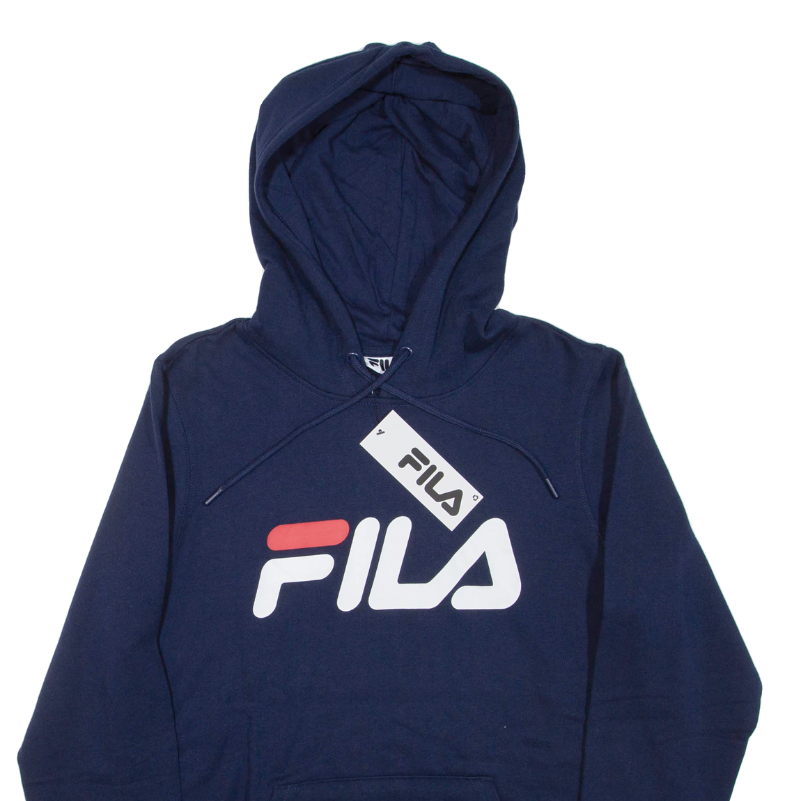 Felpa con cappuccio FILA donna blu UK 16
