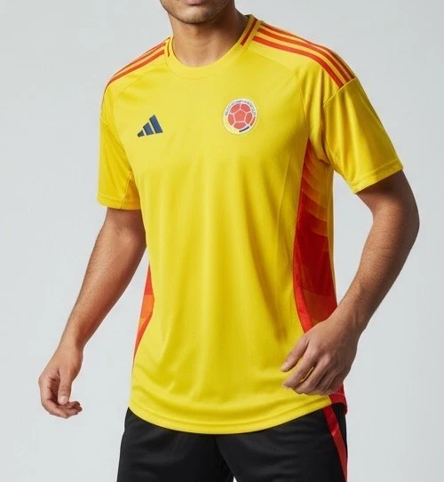 Nueva con etiquetas Camiseta de Fútbol Adidas Federación Colombiana De Futbul Columbia Grande ¡NUEVA! Foto 2 de 4