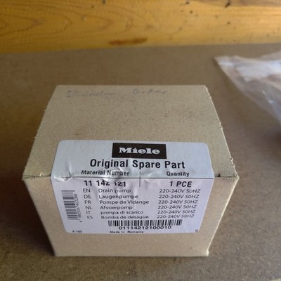 Miele Dishwasher Drain Pump 11142121 Pumpe Geschirrspüler 