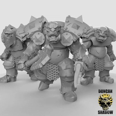 Orc Warboss Miniature