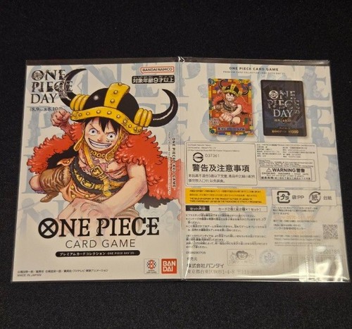 ONE PIECE DAY 2025 ~ Loki Luffy ~ Premium Card Collection Elbaf Event Japan New - Picture 2 of 7