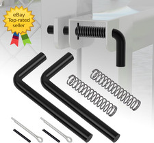 Trailer Gate Spring Latch Kit 2 Pack Heavy Duty Gate Pins Repair Set Trailer