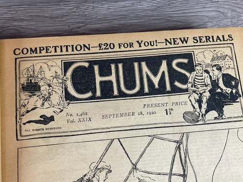 CHUMS 1921 ANNUAL BOOK Full Color Prints Cassell & Co Ltd London NY Toronto - Picture 7 of 23