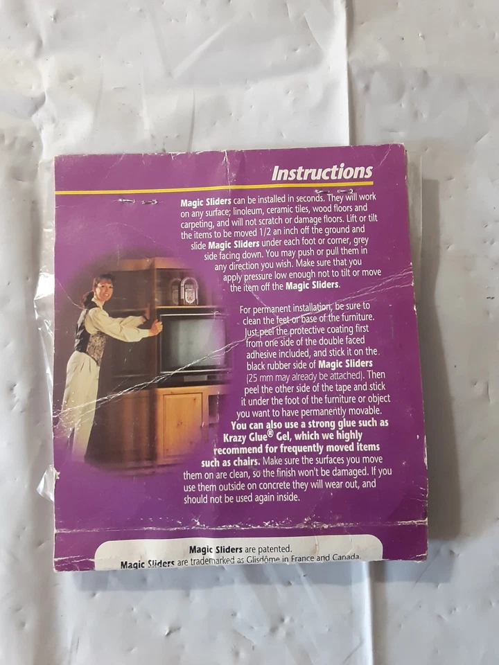 Magic Sliders 20 mm / .78" Round Nail-On Chair Carpet Furniture Glide (8-Pack) - Image 2 of 3