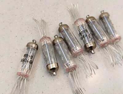IV-9 x 2 pcs -  Nixie Tubes for Clock - Nixie for DIY - Tube Iv9 Used