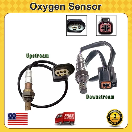 Set of 2 Oxygen O2 Sensors For Kia Spectra 2.0L L4 2004 2005 2006 2007 2008 2009