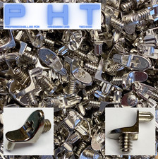 Bodenträger Regalbodenträger mit Gewinde zum Einschrauben für 5mm Lochbohrungen