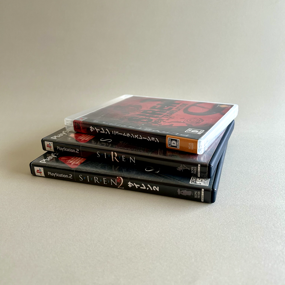 PS2 Siren & Siren 2 + PS3 Siren Translation Set of 3 | NTSC-J