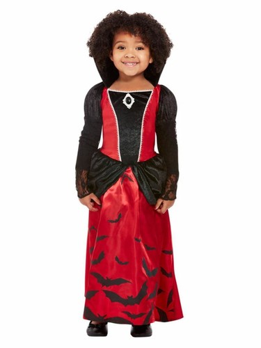 Bambine Bambini Vampiro Costume Spaventoso per Halloween Abito per Festa |  eBay