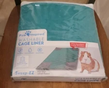 Paw Inspired PopCorner Guinea Pig Cage Liners Washable Fleece Bedding Guinea Pig