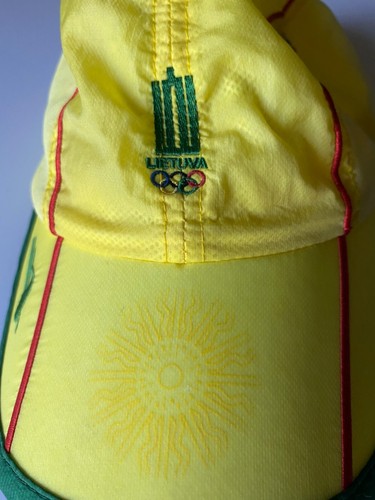 Lithuania "Lietuva" Yellow Adjustable Olympics Hat/Cap - Picture 10 of 13