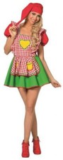 Zwergenkostüm Zwerg Gnom Wichtel Zwergen Kostüm Kleid Mütze Märchen Damen