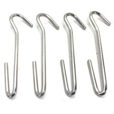 NEW Set of 4 Cuisinart Chef's Classic Cookware Universal Pot Rack Hooks # CRUH-6