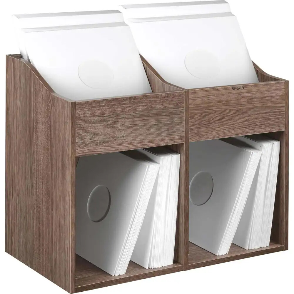Scaffale Zomo VS-Box 200/2 Walnut per 480 Vinili | Novità in Store - 2