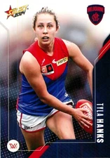 2024 Melbourne Demons AFLW Select Footy Stars Card - Tyla Hanks