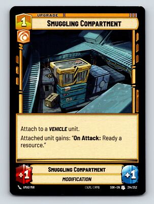 Aggression Smuggling Compartment Vehicle Upgrade Modification 1C 1P