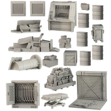 Mantic Terrain Crate Abandoned Factory MGTC143 28mm 