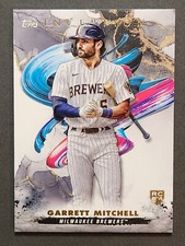 2023 Topps Inception Baseball Base #15 Garrett Mitchell Rookie Milwaukee Brewers