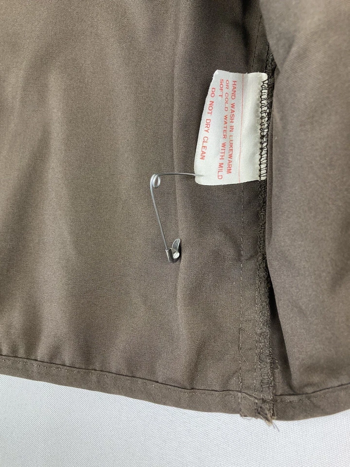 Chaleco de pesca Danco para hombre mediano The Danielson Co Fly Caster marrón Foto 3 de 4