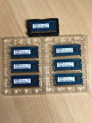 14Gb PC3-10600S Apple iMac Macbook PC Laptop 7x 2Gb DDR3  SODIMM ELPIDA