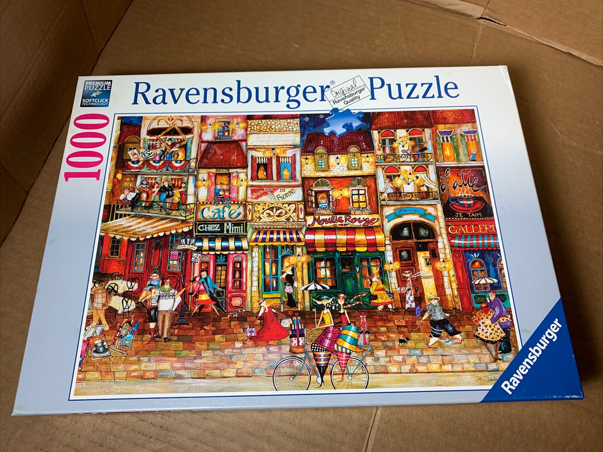 Ravensburger Puzzle STREETS OF FRANCE Jennifer Garant 1000 PCS