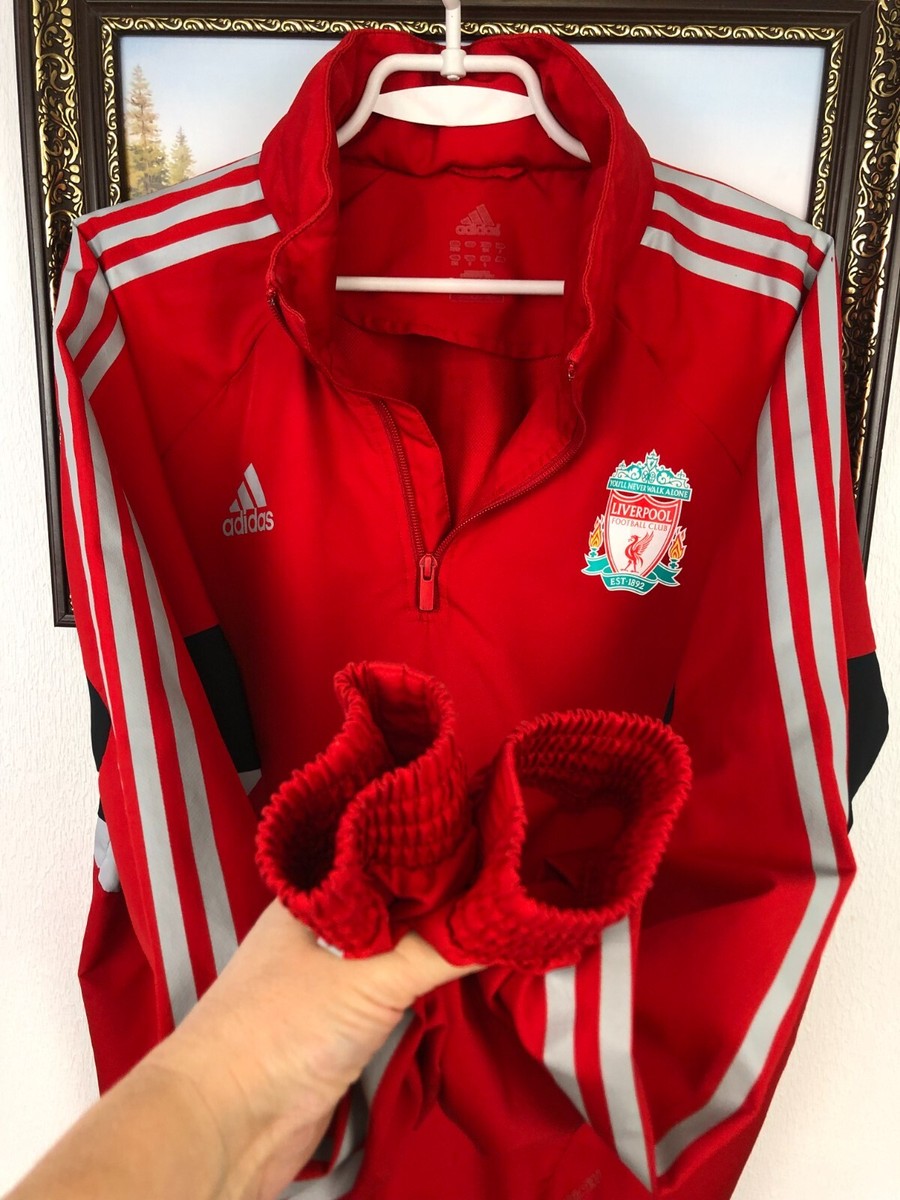 Vintage Adidas Liverpool Football Jacket Soccer Track Top